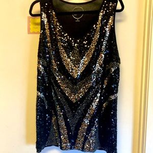 NWT INC women’s plus size 2x sparkly tank top